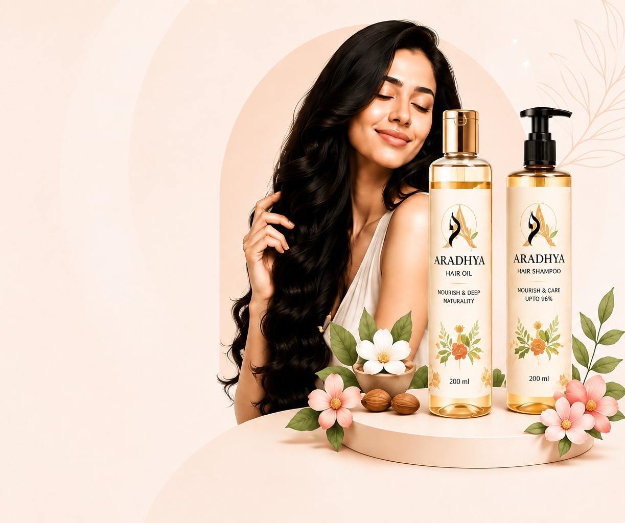 Stronger Hair. Naturally Beautiful.